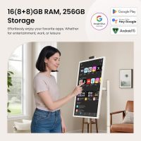 ApoloSign 32'' UHD 4K Smart Portable TV 2nd Gen, 16(8+8) GB RAM+256GB, Android 15, EDLA-Certified, Portable Touch Screen Monitor, Built-in 15000mAh Battery, Full Swivel Rotation, Voice Remote Control - Image 3