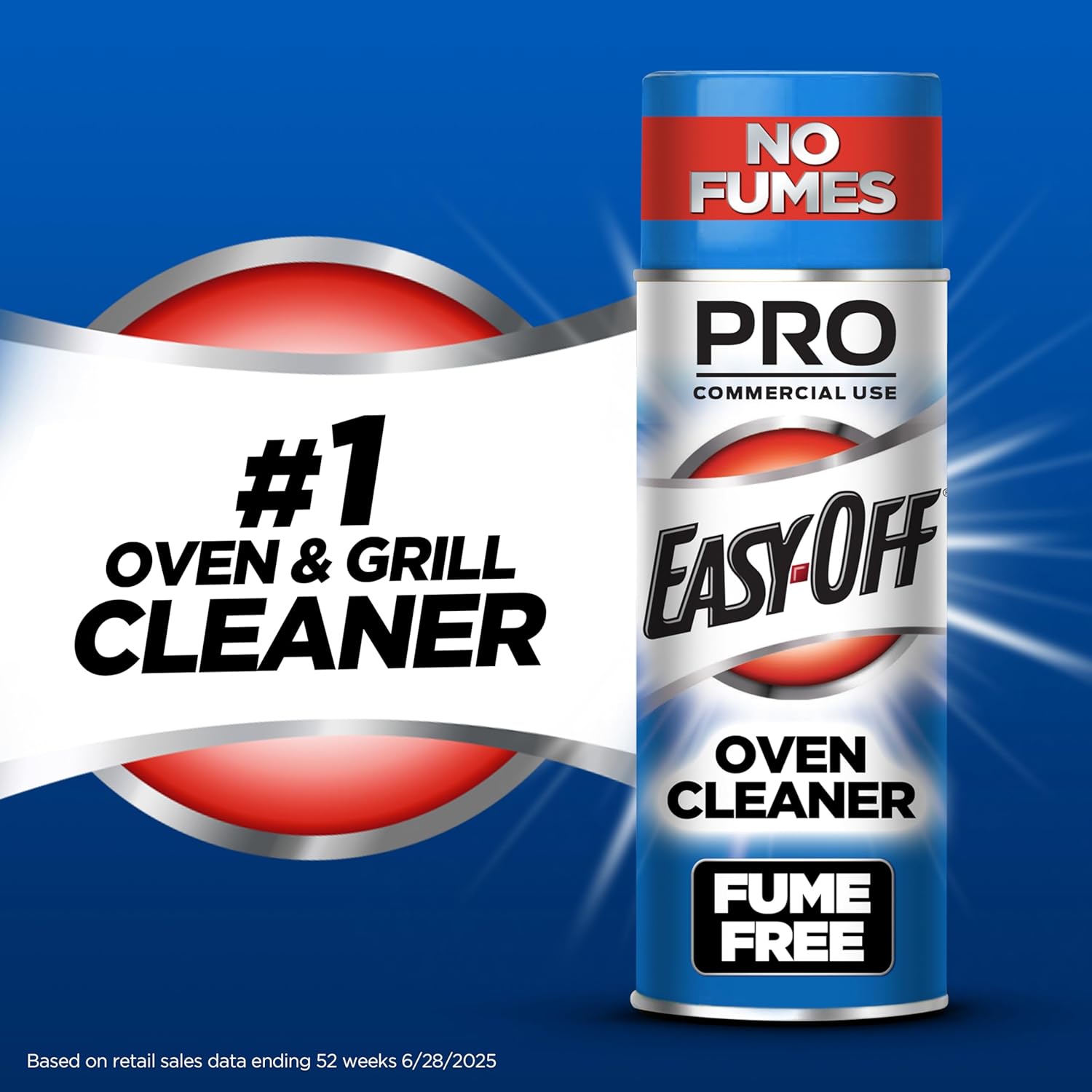 Easy-Off Fume Free Oven Cleaner Spray, Lemon, 24oz, Removes Grease - Image 3