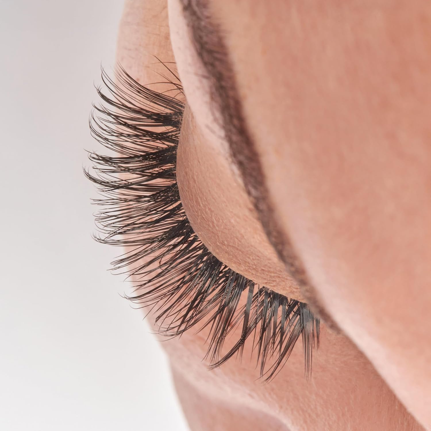 KISS Lash Couture LuXtensions Collection False Eyelashes, Flat Lash Technology, Super Slim Lash Band, Real Lash Extension Fibers, Reusable, Style ‘Royal Silk’, 10mm,1 Pair Strip Lashes - Image 5