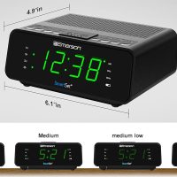 Emerson SmartSet Dual Alarm Clock Radio with AM/FM Radio, Dimmer, Sleep Timer and .9" LED Display, CKS1900 - Image 4