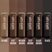 Maybelline Superfluff Volumizing Brow Mousse, All Day Tinted Brow Gel For Soft Full Brows, Soft Brown, 1 Count - Image 6