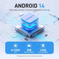 AGPTEK 96GB MP3 Player with Bluetooth and WiFi, T08X 4'' Android 14 MP4 Music Player with Spotify, Audible, APP Store, Up to 1TB, Black - Image 4