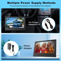 Feihe 12-Inch Portable Small TV with HD Display, HDMI and USB Ports | Built-in Digital Tuner and Compact Design for Home, Kitchen, RV, and Travel Use - Image 6