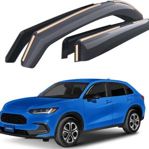 Goodyear Shatterproof in-Channel Window Deflectors for Honda HR-V 2023-2025, Rain Guards, Window Visors for Cars, Vent Deflector, Car Accessories, 4 pcs - GY007978
