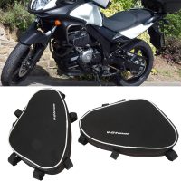 Headerbs Crash Bar Bags, 2PCS Motorcycle Frame Side Bag Repair Tool Placement Package Bag for V Strom DL650 DL1000 - Image 5