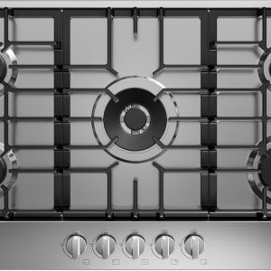 Empava 36 Inch Built-in Gas Cooktop with 5 Sealed SABAF Burners, Stainless Steel Surface LPG/NG Convertible, Auto Electric Pulse Ignition, Flame Failure Protection