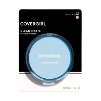 COVERGIRL Clean Matte Pressed Powder, Oil Control Powder, 1 container, .35 Fl Oz, Face Powder, Oil Free Loose Powder, Matte Finish, Lightweight, Shine Free Formula, Leaves Skin Smooth and Clean - Image 3