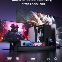 MEREDO Sound Bar for Smart TV 3.1CH PC Gaming Soundbar with Subwoofer RGB Lighting Audio Sync Surround Sound System BT 5.3/HD-ARC/Optical/AUX/USB for Desktop Tablets Consoles Home Cinema - Image 6