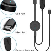 4K Wireless HDMI Display Dongle Adapter 1080P, WiFi Casting Movies, Shows Receiver for i-Phone, i-Pad, Android, Tablet, Laptop, Window to HDTV/Monitor/Projector, Compatible Miracast, Air Play, DLNA - Image 8