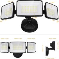 Onforu 130W LED Security Light, 13000LM Outdoor Indoor Flood Light Switch Controlled, IP65 Waterproof LED Exterior Floodlight, 6500K White Wall Mount Security Lighting for Entryway,Garage,Yard,Eave - Image 8