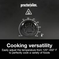 Proctor Silex 24-Pound Electric Roaster Oven with Variable Temperature Control, Self-Basting Lid & Removable Pan, 18 Quart, Black (32211) - Image 4