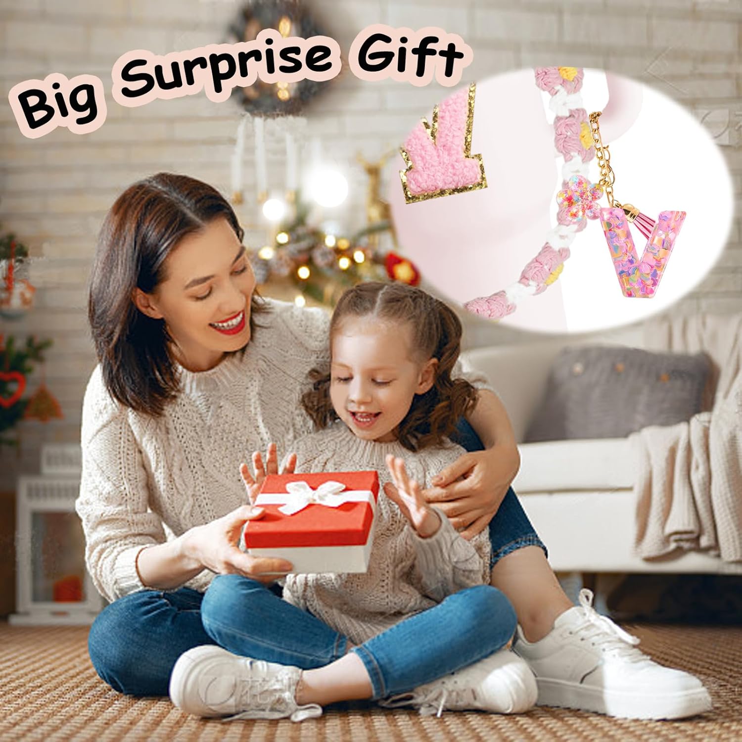 XIANGYUAN 11PCS Cup Accessories for Stanley Cup,Straw Cover Cap for Stanley Cup 30oz or 40oz,Including Water Bottle Handle Strap,Boot,Decorative Chains,Personalized Sticker for Stanley - Image 5