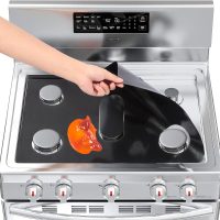 Stove Top Covers For Samsung Gas Range Burners Stove Guard Cover Reusable Washable Keep Stove Clean Stove Liners Stove Mat Non-Stick Mat Gas Stove Protectors 2 Pcs - Image 4