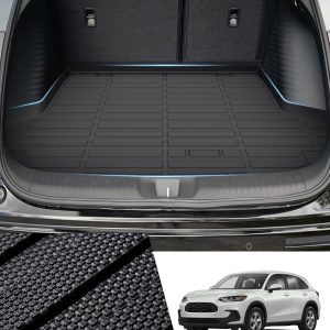 Cargo Liner for Honda HR-V 2023 2024 2025 HRV Hybrid Accessories TPE Cargo Mat All Weather HRV Rear Cargo Trunk Mat Waterproof Black
