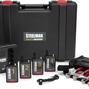 Steelman Wireless ChassisEAR Auto Diagnostic Tool Kit, Identify The Cause of Troubling Vehicle Noises, 4 Transmitters with 50-Foot Range (61082)