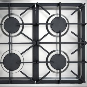 CT Copper Tailor Gas Cooktop 30 Inch With Four Sealed Burners, NG/LPG Convertible,Max 18000BTU, in Stainless Steel