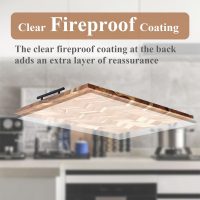SwallowLiving Noodle Board Stove Cover Wood with Handles, Wooden Stovetop Cover Board for Gas Stove and Electric Stove Top, kitchen sink cover for counter space, Acacia - Image 5