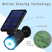 Bell+Howell Bionic Spotlight Motion Solar Spot Lights Outdoor Waterproof, Landscape Light, Outdoor Solar Yard Lighting Weather Resistant, Super Bright LED Lights, for Garden, Lawn As Seen On TV - Image 3