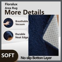 Floralux Area Rugs for Bedroom Living Room, 4x6 Rug, Dark Blue, Fluffy Fuzzy Carpet, Shag Plush Carpets for Nursery Kids Room, Home Dorm Decor Aesthetic - Image 7