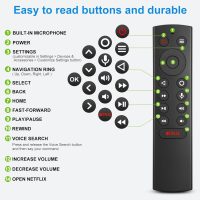Voice Replacement Remote Control for NVIDIA Shield TV and NVIDIA Shield TV Pro Streaming Media Player 2015/2017/2019 All Models - Image 7