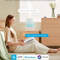 GoveeLife Smart Humidifiers for Bedroom, 3L Top Fill Cool Mist Humidifiers with Essential Oil Diffuser, Humidity Control, WiFi Air Humidifier with Night Light, for Baby, Plants, Home, Work with Alexa - Image 2
