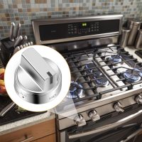 AMI PARTS WB03X24818 Gas Stove Knob Replacement for GE,100% Stainless Steel Stove Replacement Knobs PS11729081 AP5989029,Compatible with ge Stove Knob (Not Universal) - Image 5