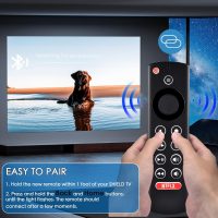 Backlit Remote for NVIDIA Shield TV and Shield TV Pro Streaming Media Player Remote,Voice Replacement Control for 2015/2017/2019 All Models. - Image 7
