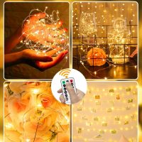 3-Pack 78FT 240 LED Fairy Lights Battery Operated with Timer & Remote, Waterproof Twinkle Lights Indoor Outdoor 8 Modes for Bedroom Centerpiece Wedding DIY Party Christmas Classroom Dorm Decoration - Image 5