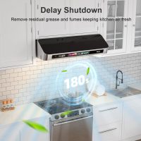 Under Cabinet Range Hood 30 Inch with Voice/Gesture/Touch Control, 900 CFM Kitchen Hood Vent with 4-Speed Exhaust Fan, Memory Mode, Adjustable Lights, Baffle Filters - Image 8