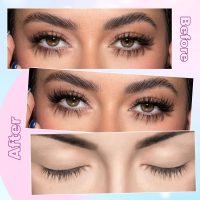 Lash Clusters Wispy Eyelash Clusters Natural CC-Curly Cluster Lashes zanlufly Wispy Individual Lashes 180Pcs Eyelash Extension 10 12 14MM DIY Lash Extension - Image 4