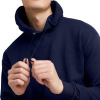 Hanes EcoSmart Hoodie, Midweight Fleece, Pullover Hooded Sweatshirt for Men - Image 5
