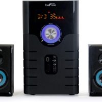 beFree Sound 5.1 Channel Bluetooth Surround Sound Speaker System in Blue - Image 2