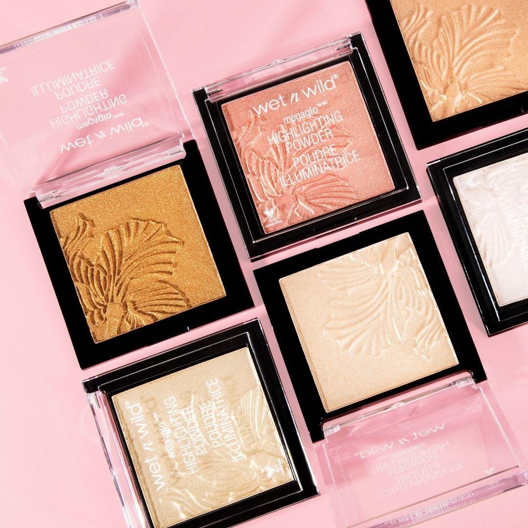 wet n wild MegaGlo Highlighting Powder Warm Gold Golden Flower Crown - Image 14