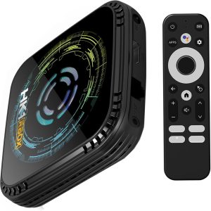 Android 14.0 WiFi 6.0 HK1 Box H8X H728 with 4GB RAM 64GB ROM Dual Wi-Fi 2.4G/5.8G, BT 5.0 LAN 1000M / H.265/ BT/ USB3.0