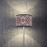 Uonlytech Drum Lamp Shade, Vintage Mandala Printing Lampshade Chandelier Light Cover Replaceable Light for Table Floor Pendant Lamps, 30X20CM - Image 4