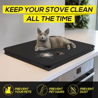 FLASLD Soft Gas Stove Burner Cover Fabric Mat, 29.5×21 Inches Foldable Easy Clean Gas Stove Protector, Anti Dust Stove Covers, Washable Stove Guard Top Protector - Image 5