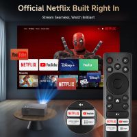 4K Projector with Netflix& Dolby Audio, 1200ANSI Auto Focus&6D Keystone Kogata Smart Projector with Built in Apps Outdoor Movie Proyector with WiFi 6 Bluetooth for Home Theater UPGRADE - Image 3