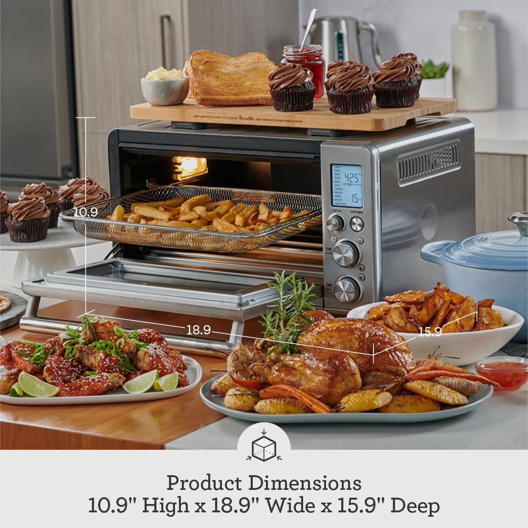 Breville BOV860BTR Smart Oven Air Fryer and Convection Oven, Black Truffle - Image 6