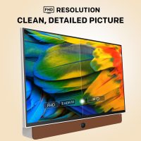 Skyworth 24-Inch Portable Smart TV with Protective Case, Battery Powered Outdoor TV, 1080P FHD, Google TV, HDR10, Dolby Audio, Chromecast, Ideal for Sports, Game Day Bundle - Image 5