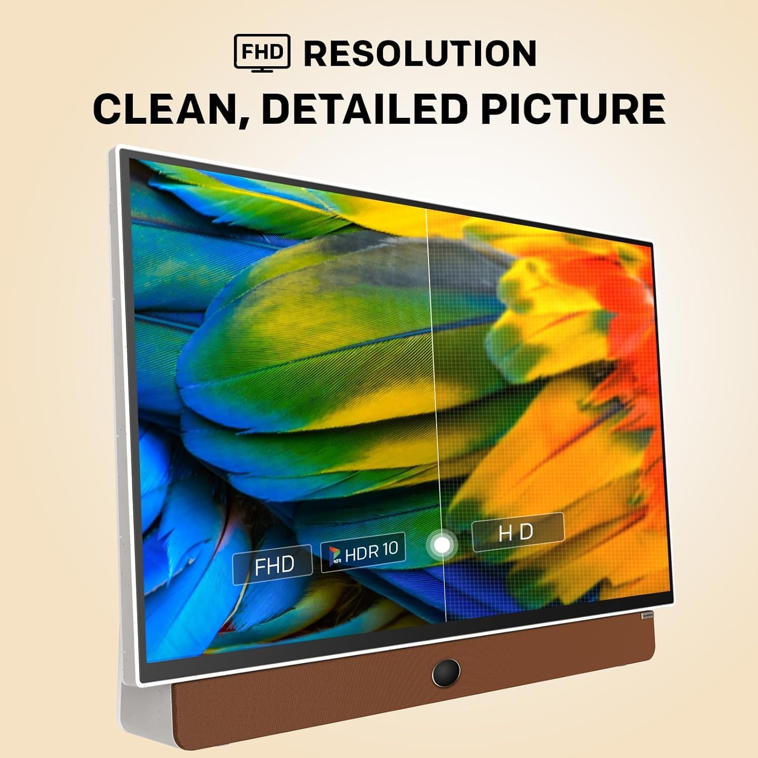 Skyworth 24-Inch Portable Smart TV with Protective Case, Battery Powered Outdoor TV, 1080P FHD, Google TV, HDR10, Dolby Audio, Chromecast, Ideal for Sports, Game Day Bundle - Image 5