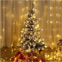 Star String Lights 10Ft 20 LED Fairy Lights Battery Operated Waterproof Indoor Outdoor Twinkle Christmas Lights for Bedroom Party Wedding Xmas Tree Decoration (Warm White) - Image 5