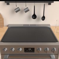 Electric Stove Top Protector Cover - Upgraded Silicone 28"x20" Stovetop Cooktop Oven Burner Mat for Glass RV Induction Countertop Protector - Black - Image 7