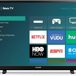 Philips 32" Class 4600 Series HD (720P) Smart Borderless LED TV - 32PFL4664/F7 (Renewed)