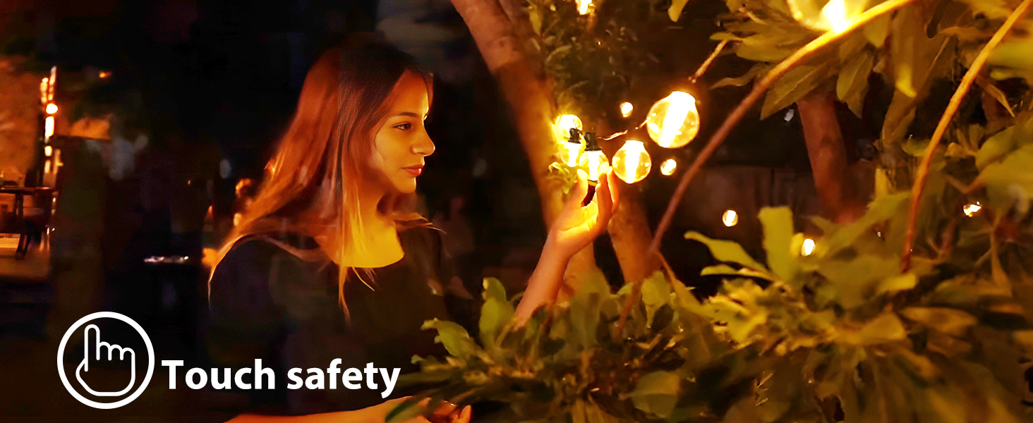 edison lights outdoor string