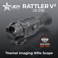 AGM Global Vision Rattler V2 Thermal Imaging Rifle Scope for Hunting. High Resolution Thermal Scope with High Sensitivity Thermal Optics IR Vision riflescope. Waterproof & Durable Design - Image 2