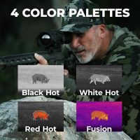 AGM Global Vision Rattler V2 Thermal Imaging Rifle Scope for Hunting. High Resolution Thermal Scope with High Sensitivity Thermal Optics IR Vision riflescope. Waterproof & Durable Design - Image 4