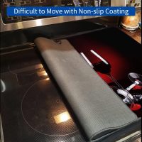 Stove Top Covers for Electric Stove, Extra Thick Natural Rubber Glass Top Protector,Prevents Scratching, Expands Usable Space (28.5'' x 20.5'' Rose) - Image 5