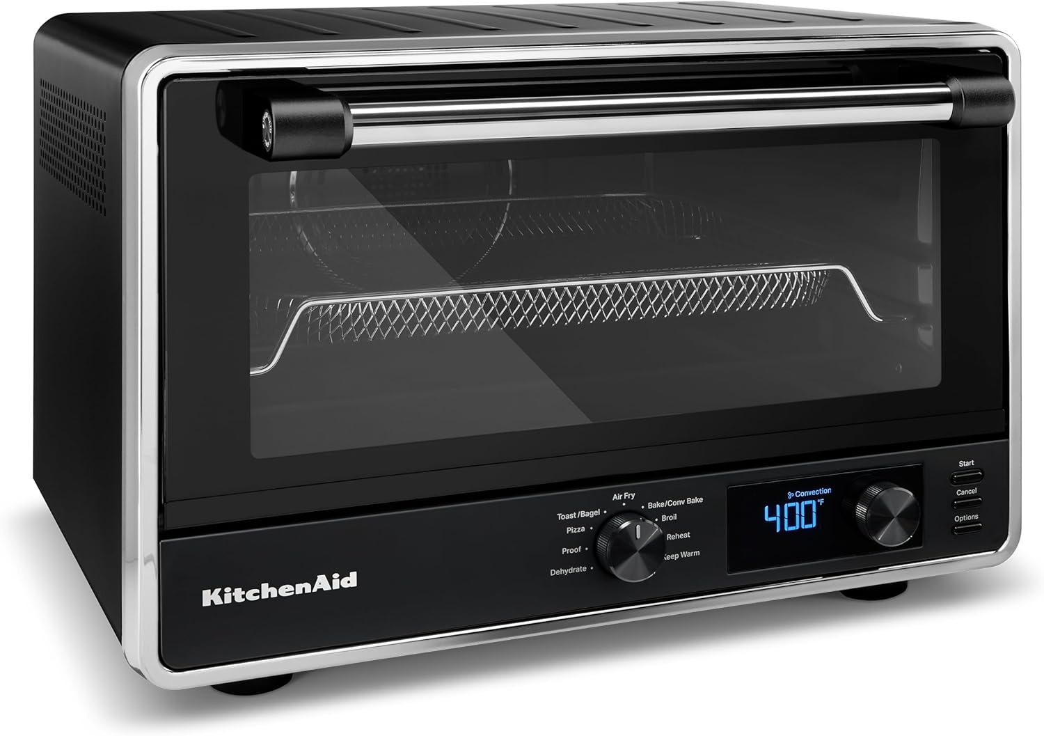 KitchenAid Digital Countertop Oven with Air Fry & Pizza Stone, KCO128BM, Black Matte - Image 2