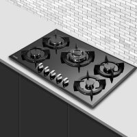 Gas Cooktop 30 Inch, Built-in Tempered Glass Gas Stovetop 5 High Efficiency Burners Gas Stove Top Propane/Natural Gas Convertible Gas Hob (Black) - Image 6