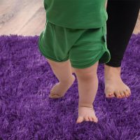 Soft Shag Rugs for Bedroom, 4x6 Purple Fluffy Shaggy Rugs for Living Room Nursery, Luxury Modern Plush Carpet Girls Boys Kids Room Dorm Indoor Home Decor, Upgrade Non-Slip - Image 5